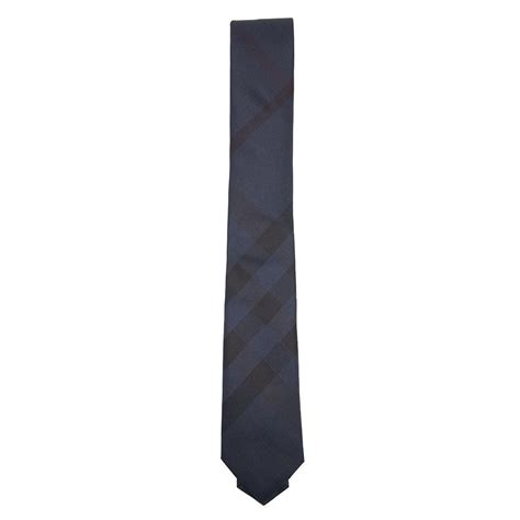 burberry neck tie 4500454273 navy|Mens Burberry Ties .